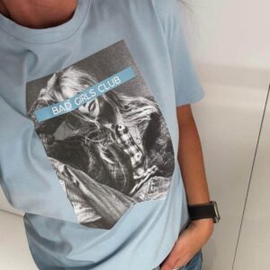 Koszulka Nooda niebieska