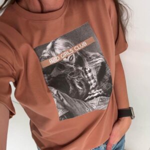 Koszulka Nooda brązowa