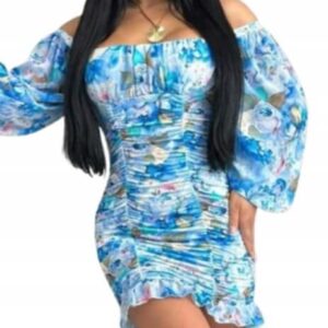 Sukienka Sandra z marszczeniem