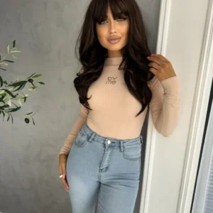 Bluzka SKIN By Me – jasny beż