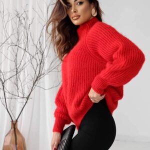 Sweterek charlotte - czerwony