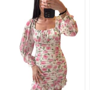 Sukienka Sandra z marszczeniem