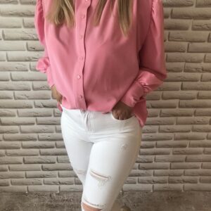 Koszula oversize ze zwężonymi rękawami