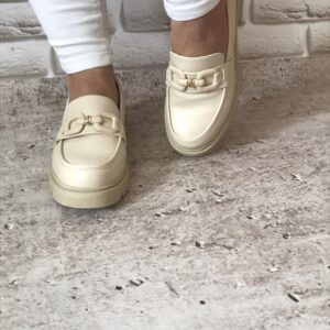 Mokasyny klasyczne matowe