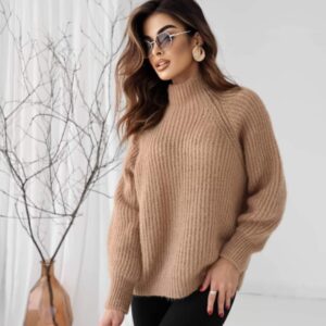 Sweterek charlotte - karmelowy