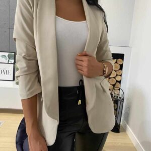 Marynarka z marszczonymi rękawami