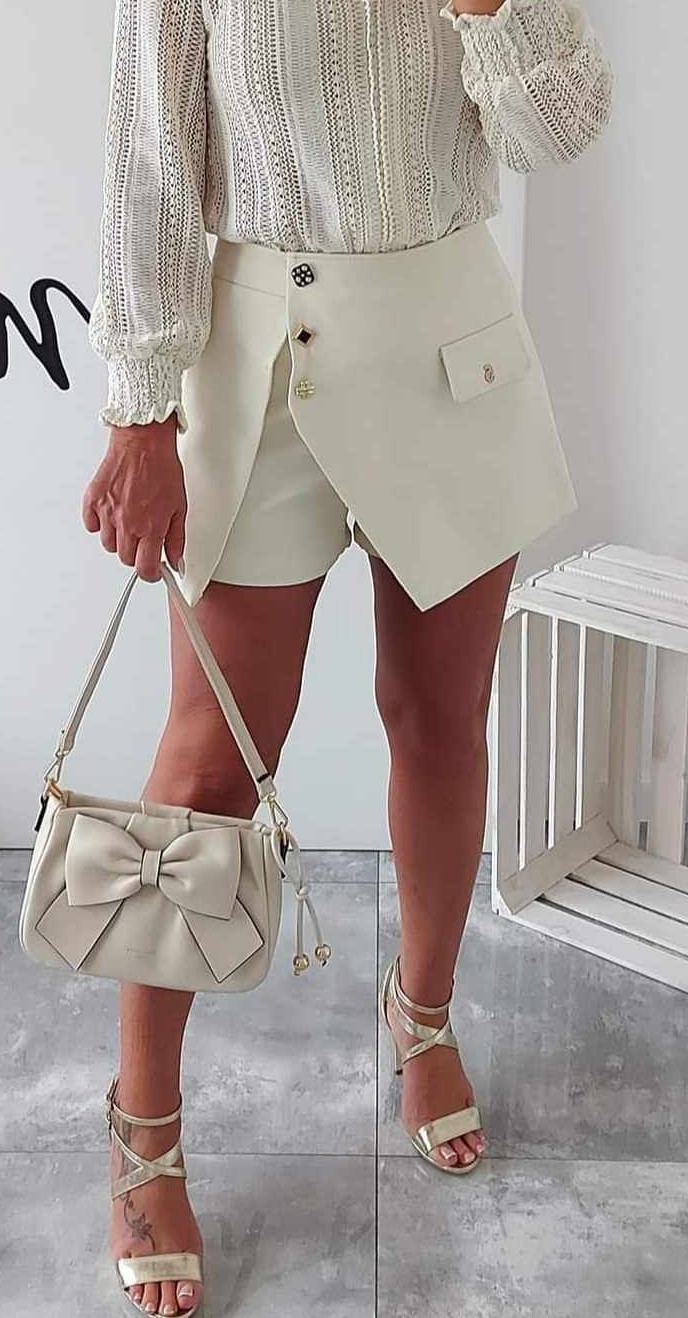 Eleganckie spódnico-spodenki - obrazek 2