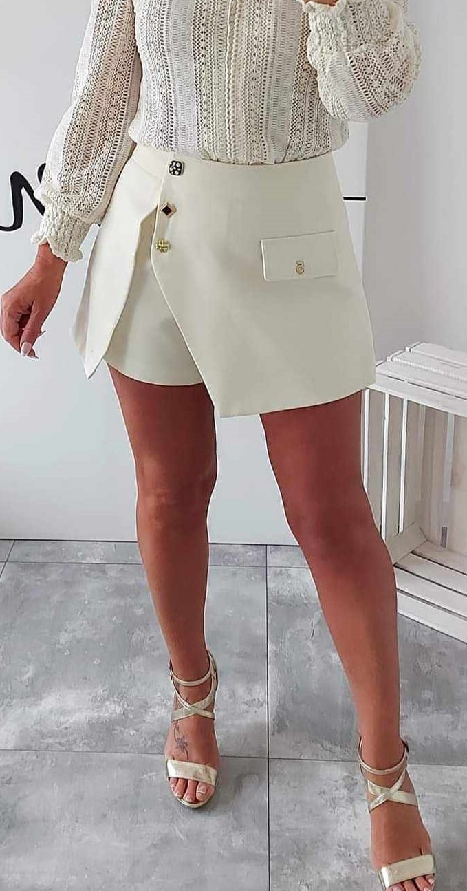 Eleganckie spódnico-spodenki