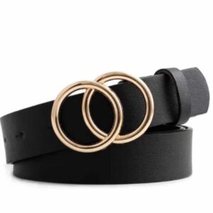 Damski pasek skórzany