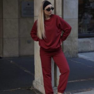 Bluza Nooda - bordowa