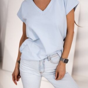 Koszulka Basic - niebieska